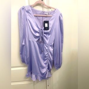 Cute lavender cocktail dress!